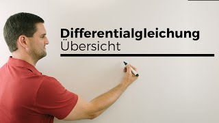 Differentialgleichung Differenzialgleichung Übersicht Schreibweisen  Mathe by Daniel Jung [upl. by Saoj65]