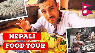 NEPALI FOOD in Kathmandu  DAALBHAT  MOMO  ETHNIC FOODS Newar Tamang Kirati Sherpa [upl. by Templas]