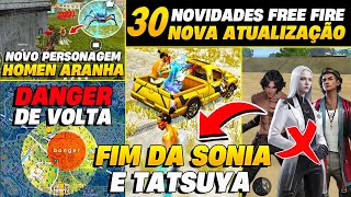 ATUALIZOU O NOVO FREE FIRE ESTA INCRÍVEL VEJA TUDO QUE CHEGOU NA NOVA ATUALIZAÇÃO FREE FIRE DICAS [upl. by Adnuhs]