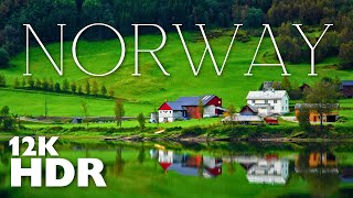 NORWAY 12K HDR 120fps  Beautiful Nature  Dolby Vision [upl. by Asyen]