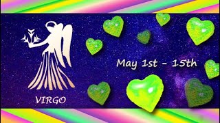 Virgo May 1st  15th Past SNEAKY behavior now GRIEVING wanting to MAKE A DECISION [upl. by Kanor66]