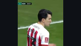 Luke O’Niens Tackle in WearTyne Derby [upl. by Ylil960]