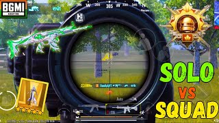 BGMI Solo vs Squad New Most Aggressive Gameplay SAMSUNGA7A8J4J5J6J7J2J3XSA3A4A5A6 [upl. by Kowtko]