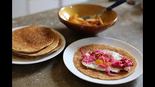 Sourdough Staffordshire Oatcake Recipe [upl. by Rehnberg]