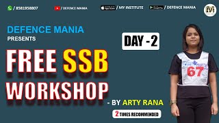 Complete SSB Preparation Part2  SSB Tips by Arty Rana [upl. by Nairad]