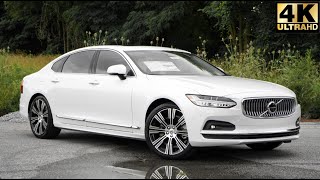 2022 Volvo S90 Review  The Flagship Luxury Sedan from Sweden [upl. by Lindeberg]