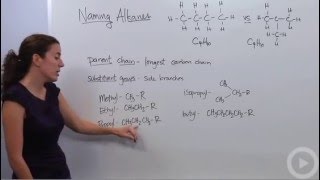 Naming Alkanes [upl. by Suvart]