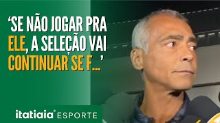 ROMÃRIO FALA SOBRE ENCONTRO DOS TETRACAMPEÃ•ES E NEYMAR NA SELEÃ‡ÃƒO [upl. by Anialam67]