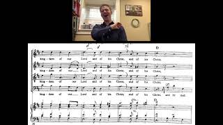 Hallelujah Chorus Handel  Bass practice [upl. by Oj]