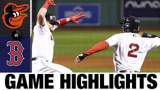 Bobby Dalbec powers Red Sox to an 83 win  OriolesRed Sox Game Highlights 92220 [upl. by Speroni]