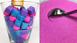 Very Satisfying and Relaxing Compilation 148 Kinetic Sand ASMR [upl. by Verene541]