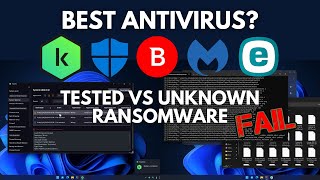 Best Antivirus vs Unknown Ransomware II [upl. by Ric]