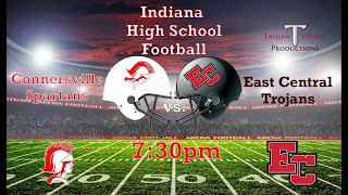 Indiana High School FootballConnersville High School  East Central High School2023 [upl. by Baugh]