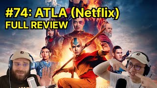 Avatar The Last Airbender Netflix REVIEW  Two Dudes Watch Cartoons podcast 74 [upl. by Groos]