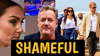 Piers Morgan BASHED live for OBSESSING over Meghan ampher brand  Piers calls out RF on their secrets [upl. by Arais]