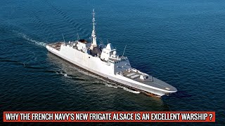 French Navys new multimission frigate Alsace enters active duty [upl. by Atik]