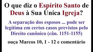 A Igreja permite a nulidade do matrimônio ou seja a comprovação que nunca existiu Nunca anulará [upl. by Bonneau902]