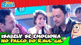 ISABELLY SE EMOCIONA COM JOÃO BOSCO E VINÍCIUS NO PROGRAMA RAUL GIL [upl. by Jenifer528]