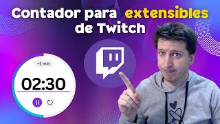 🕒 Cómo Poner un Contador para Streams Extensibles de Twitch en OBS [upl. by Medea]