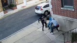 Violent NJ Robberies Caught on Camera [upl. by Nyledam]