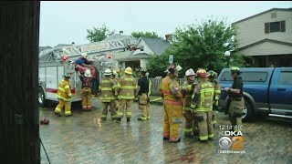 Coraopolis House Fire Leaves 1 Man Dead [upl. by Enneirdna]