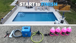 How to CLOSEWINTERIZE your inground swimming pool [upl. by Sirak]