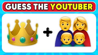 Can You Guess The YouTuber By Emoji  Emoji Quiz [upl. by Narag]