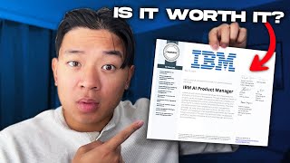 IBM AI Product Manager Professional Certificate Review [upl. by Lenoyl]