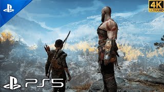 Foothills  GOD OF WAR PS5 Walkthrough Ultra Graphics 4K 60FPS Adventure Gameplay HDR Campaign [upl. by Ennovahc971]