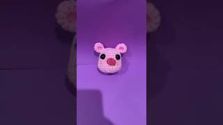 Crocheted pink piggy 🐷 [upl. by Raouf499]