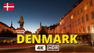 🤯 Driving through DENMARK in 4k HDR from RØDBY to COPENHAGEN NORDIC Road Trip Chapter 2 🙏 [upl. by Aterg]