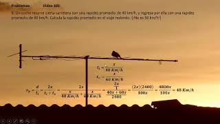 101 8 Un coche recorre cierta carretera con una rapidez promedio de [upl. by Myrtice885]