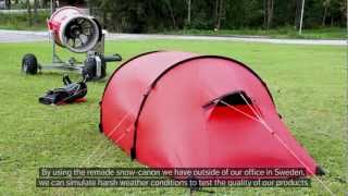 Handling your Hilleberg tent in strong winds [upl. by Anitnamaid308]