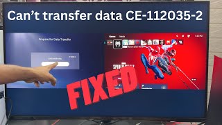 Fixed PS5 Data Transfer Error Code  CE1120352 [upl. by Isiahi547]