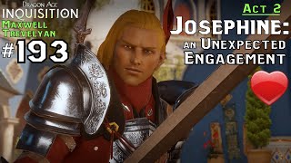 DA Inquisition Male Trevelyan 193 Act 2  Josephine An Unexpected Engagement [upl. by Eiznikam]