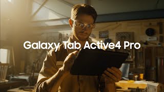 Galaxy Tab Active4 Pro Usecase Film  Samsung [upl. by Goldfinch]