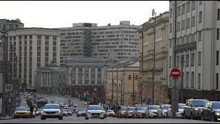 Театральный проезд в Москве от Малого театра до Детского мира мимо центральных бань [upl. by Omland]