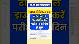 खुशखबरी जारी हुआ cbse exam date 2025  cbse exam time table 2025  cbse 10th 12th exam date 2025 [upl. by Neirbo]