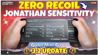 🔥ZERO RECOIL 32 UPDATE SENSITIVITY BGMI ALL SCOPE जमेगा😱32 BEST SENSITIVITY 32 SENSITIVITY GYRO [upl. by Knox]