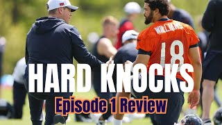 Talking About Hard Knocks 2024 Chicago Bears Episode 1 [upl. by Ennayelsel]