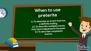 Spanish Imperfect vs Preterite [upl. by Anyr427]