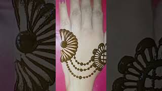 easy beautiful cotton bud mehndi design trending mehndi viralvideo youtubeshorts shortvideo [upl. by Gomez538]