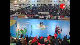 Egypt 2526 Algeria 1912012 HandBall Caf cup مصر والجزائر لليد [upl. by Brass224]