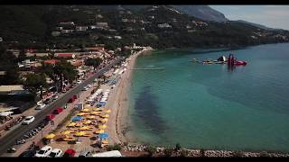 Aerial Video above Ipsos Beach July 2018 [upl. by Lladnik]