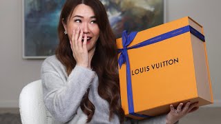 FINALLY My First Louis Vuitton Bag in 3 Years Plus Huge RTW Haul from LV DIOR GUCCI Designers [upl. by Allez447]