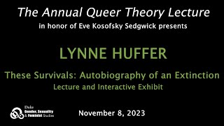 Queer Theory Lecture Lynne Huffer [upl. by Laenahtan983]