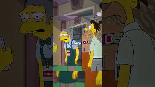 Homer and antiboose disease🤮🚱 shorts simpsons [upl. by Abbye]