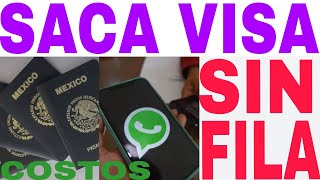 🇲🇽Nuevas citas VISA AMERICANA en 2023 y 2024 dónde es más rápido 🤑 [upl. by Dami943]