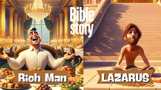 Lazarus and the Rich Man  Bible Story Animation [upl. by Arliene958]