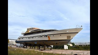 PROJECT YACHT  AGARTHA 35 m  ALUMINIUM HULL By PORSIUS SHIPYARD HOLLAND  VIDEO Tour Walkthrough [upl. by Grof961]